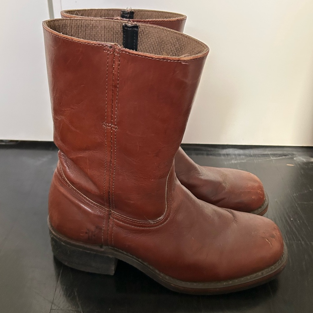Genuine Leather Frye Boots